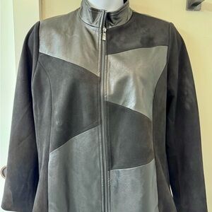 Belle by Kim Gravel mixed media jacket